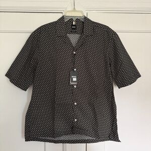 HUGO BOSS Lars Short Sleeve Shirt Men's Size M NWT